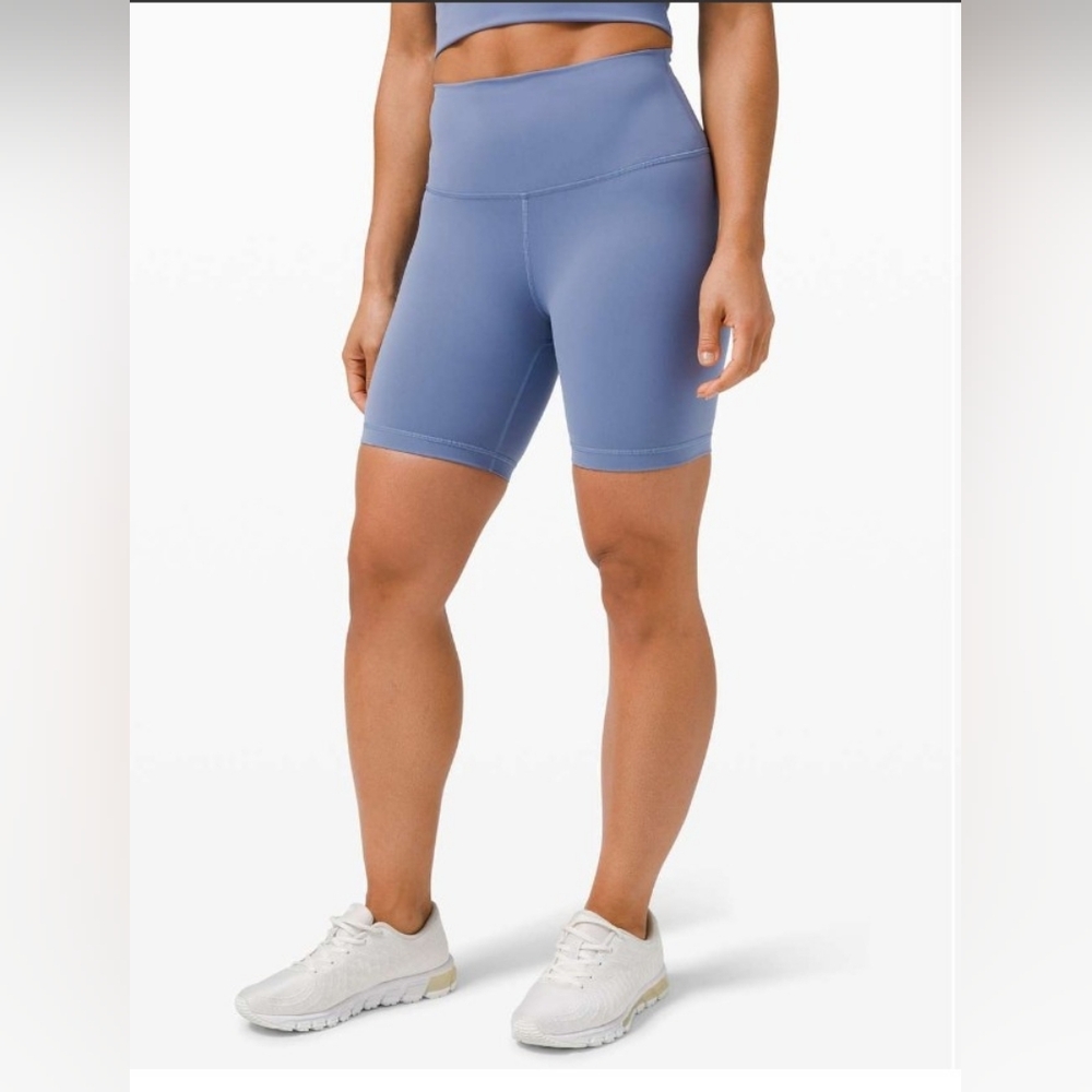 Lululemon Wunder Train High Rise Short 6" Water Drop Women's Size 4